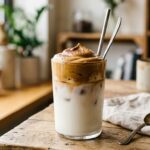 Dalgona instant iced coffee