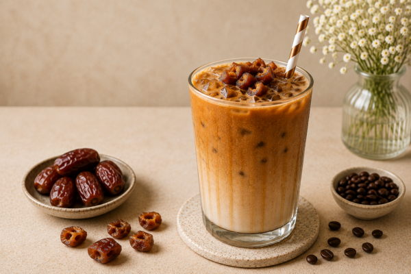Date Instant Iced Coffee Recipe (Naturally Sweet & Refreshing)