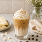 iced white chocolate latte