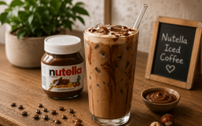 nutella iced coffee recipe