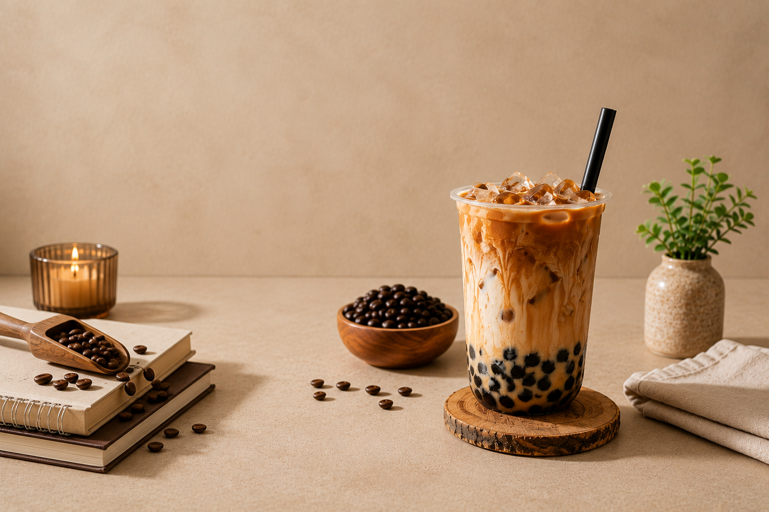 Boba Iced Coffee