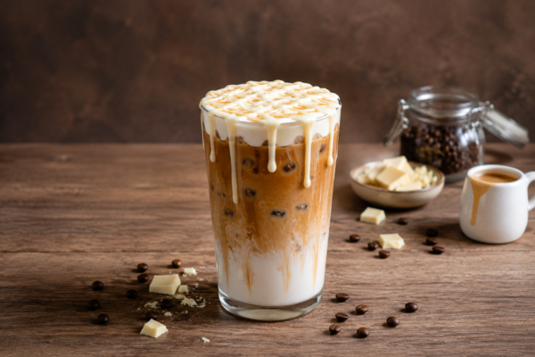 Iced white chocolate mocha