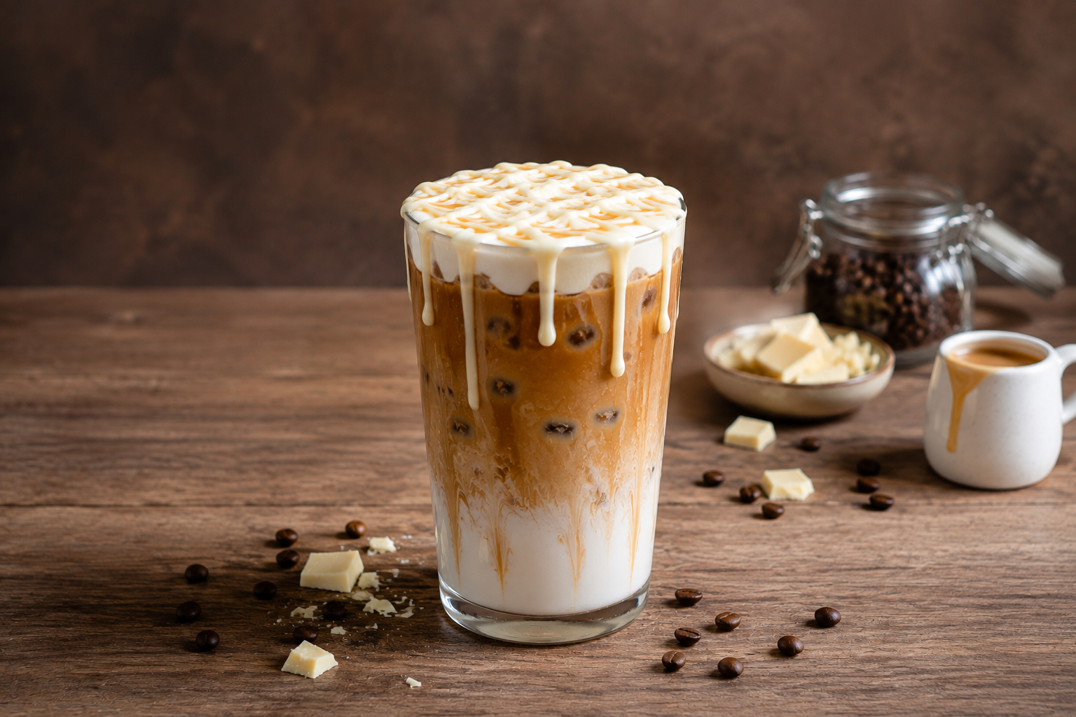 Iced white chocolate mocha