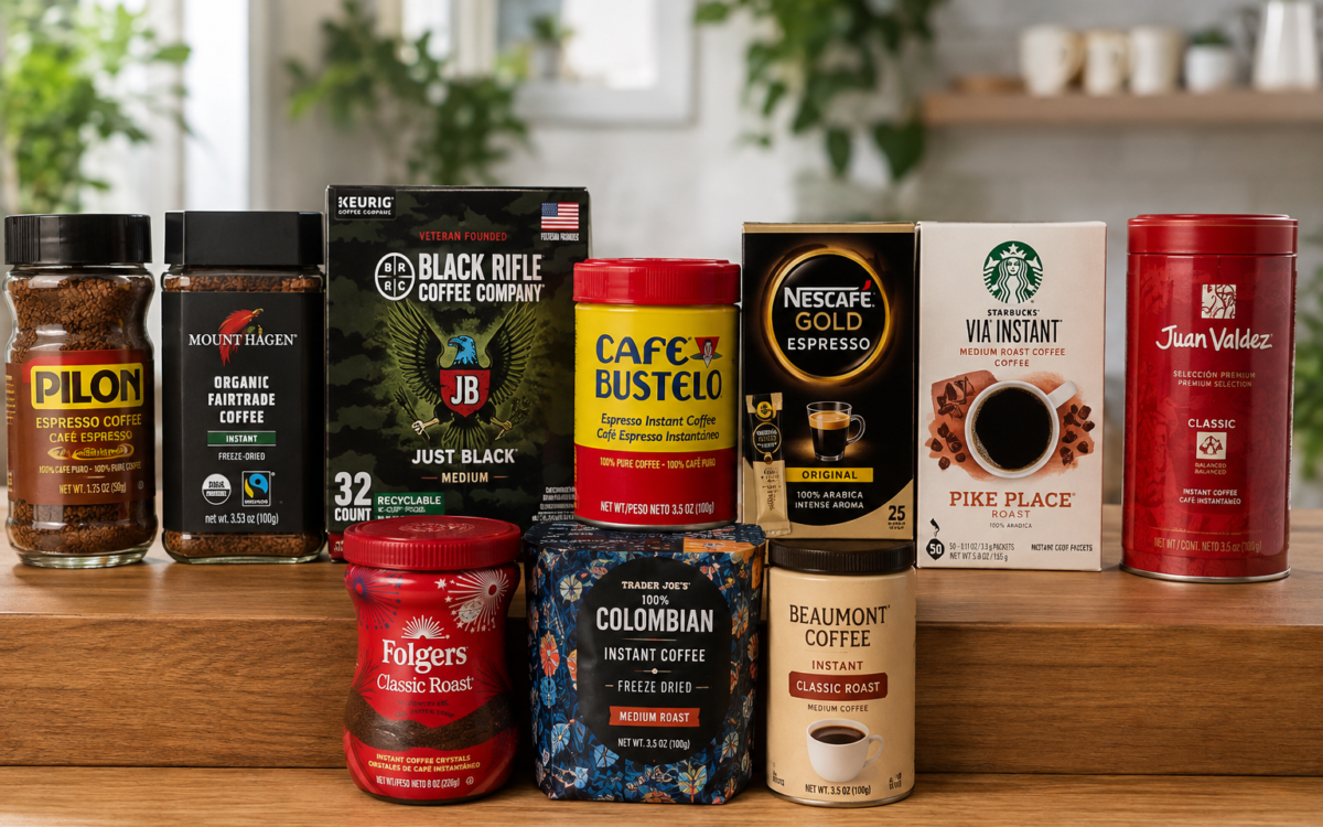 10 Best Instant Coffee Brands for Iced Coffee