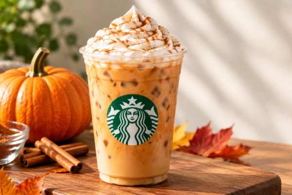 Starbucks Inspired: Iced pumpkin spice latte