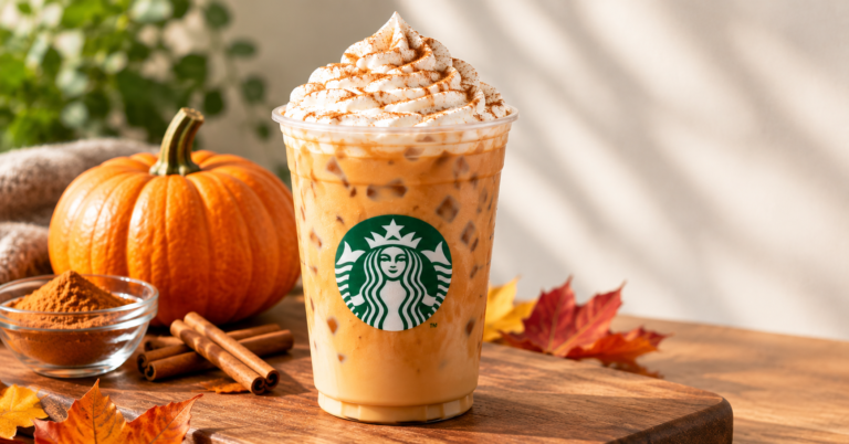 Starbucks Inspired: Iced pumpkin spice latte