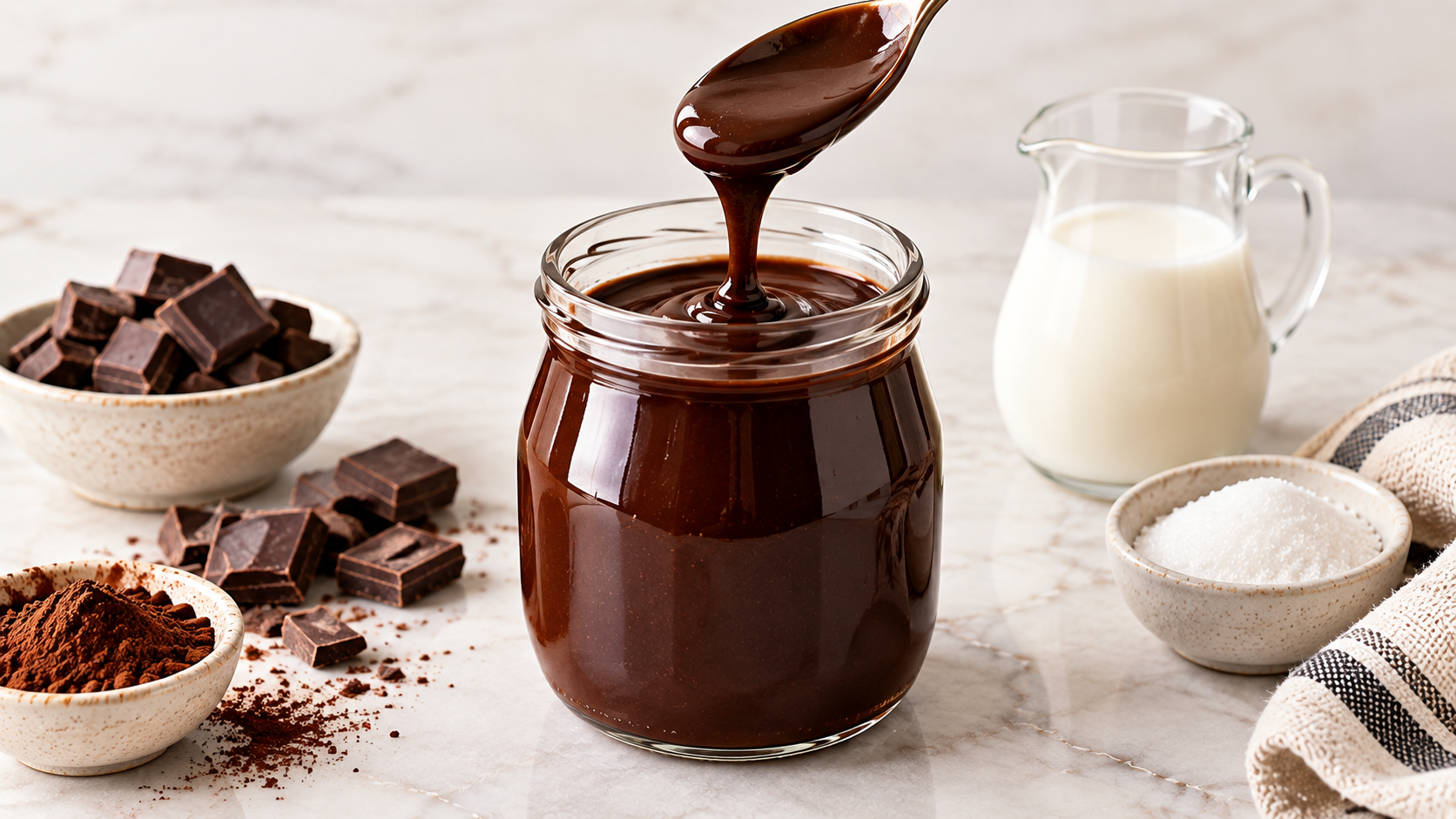 Homemade Chocolate Syrup (Easy Recipe)