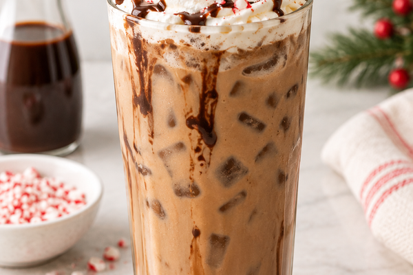 Easy Iced Peppermint Mocha: Starbucks Inspired Recipe